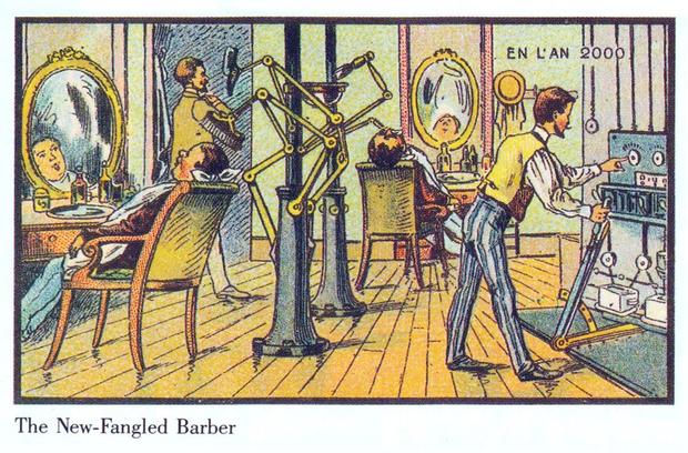 Al 100 jaar verdwenen dacht men dat de kapper zou worden vervangen door technologie