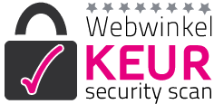 De WebwinkelKeur security scan
