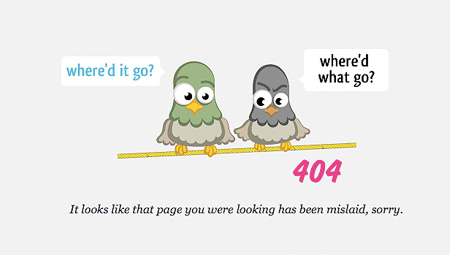 Grappige 404